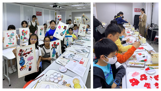 The Ink Society x AMEF Boneless (Mogu) Painting 2025 : Picture of the New Year Experience Workshop