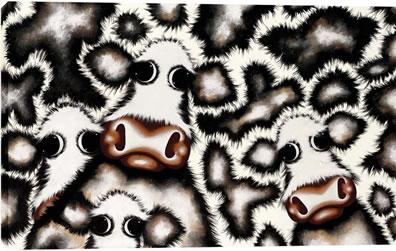 Caroline Shotton - Charity Art Exhibition: Cow-Moo-Flage