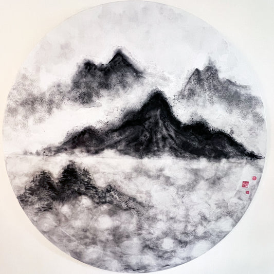 【陳莉敏 (QQ) 慈善公益藝術展】如果雲知道