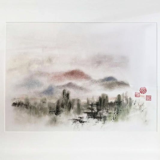 Queenie Chan (QQ) - Charity Art Exhibition: 不是廬山真面目，只緣身在此山中