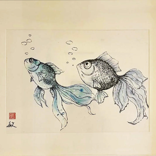 Queenie Chan (QQ) - Charity Art Exhibition: 永遠跟著你
